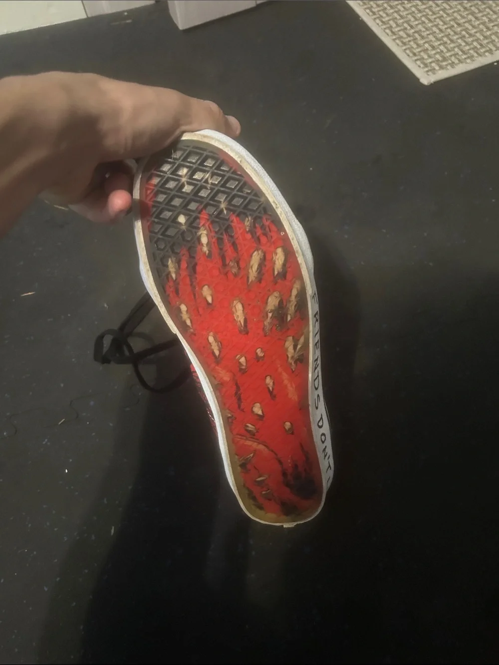 Vans Strangers Things limited edition Friends don’t lie shoes